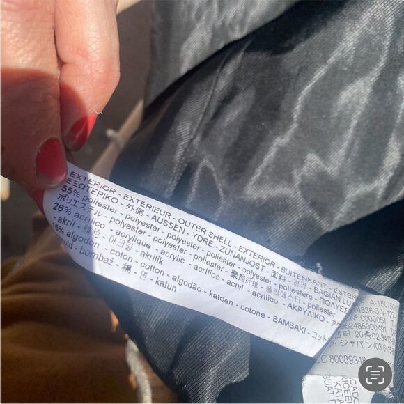 Zara black tweed long blazer jacket size XS - Picture 3 of 7